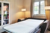 Ausklappbare Schlafcoutch mit bequemer Matratze