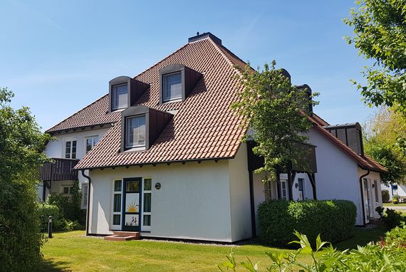 Aussenansicht Ferienwohnung Swaantje - Kormoran Q3